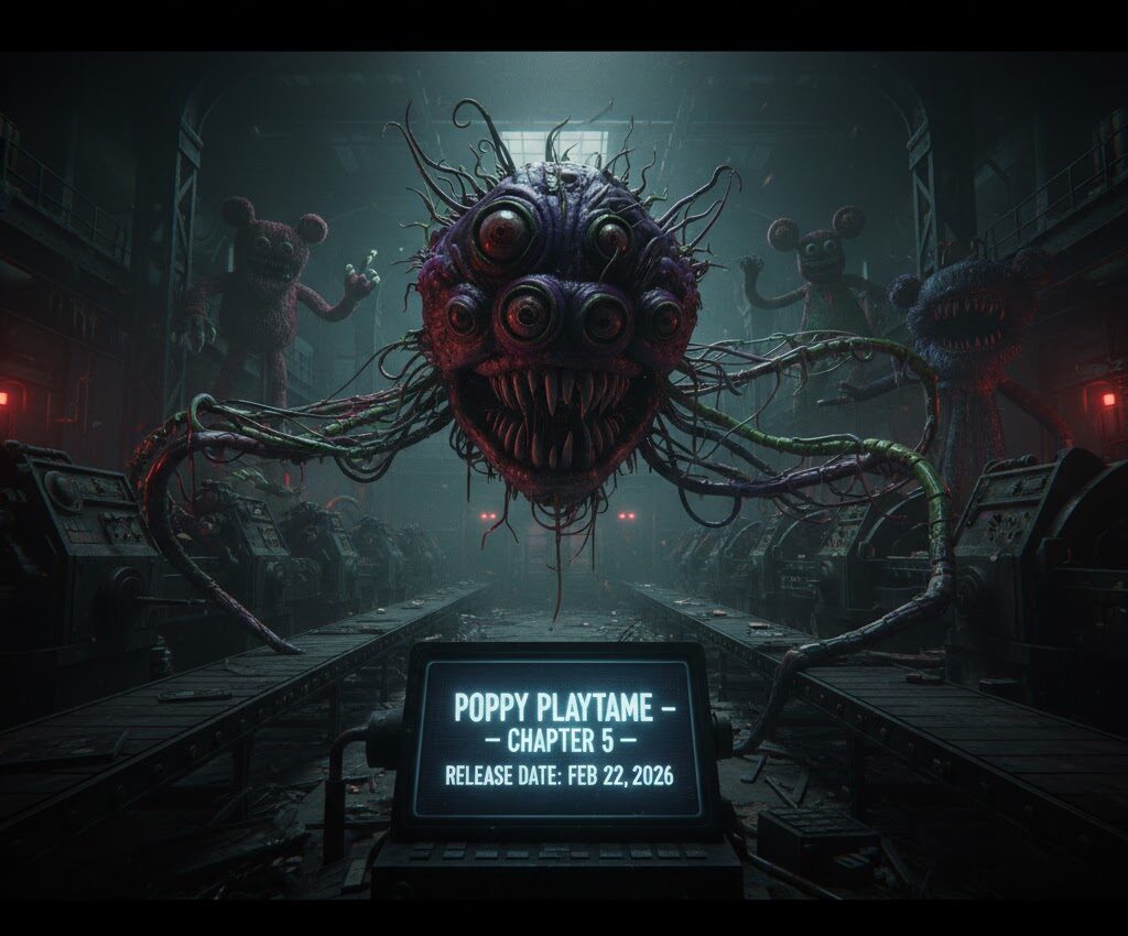 poppy playtime chapter 5 release