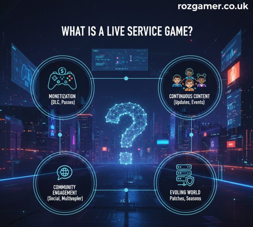 what is a live service game
