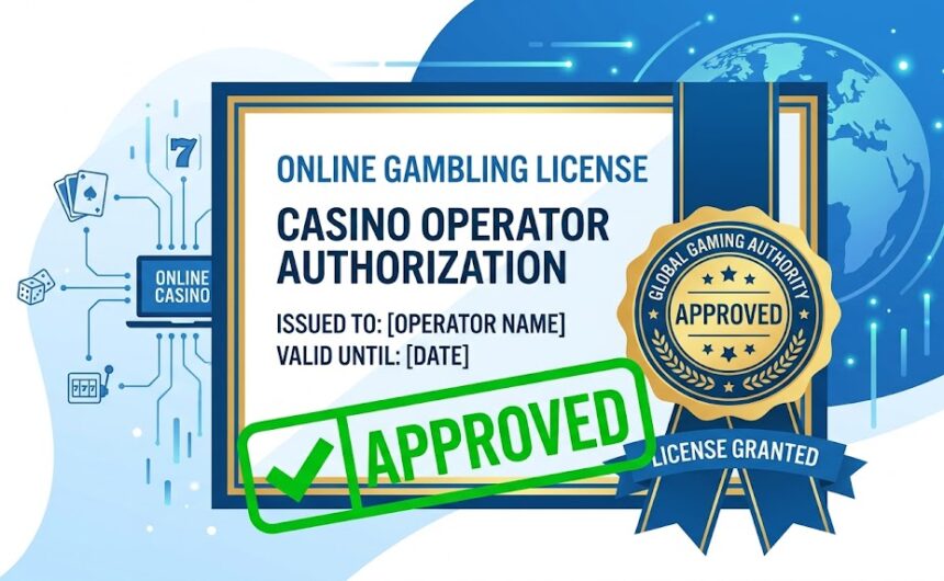 online casino licensing