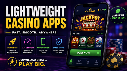lightweight casino apps