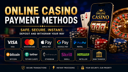 online casino payment methods