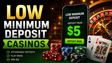 Low Minimum Deposit Casinos