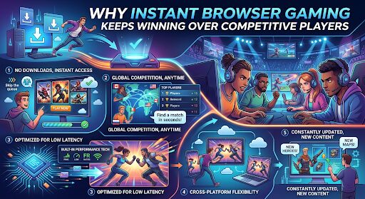 Why Instant Browser Gaming Keeps Winning Over Competitive Players