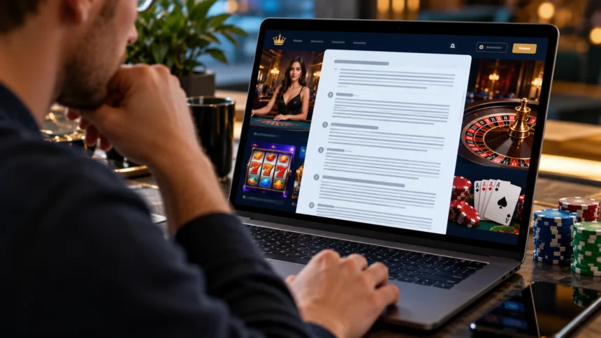 How to Read an Online Casino’s Terms Before Registering