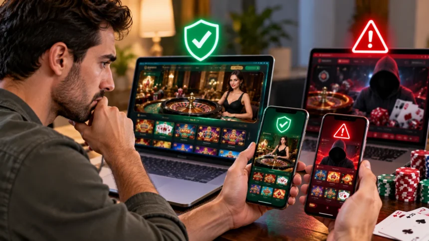 How to Spot Fake Casino Websites and Apps