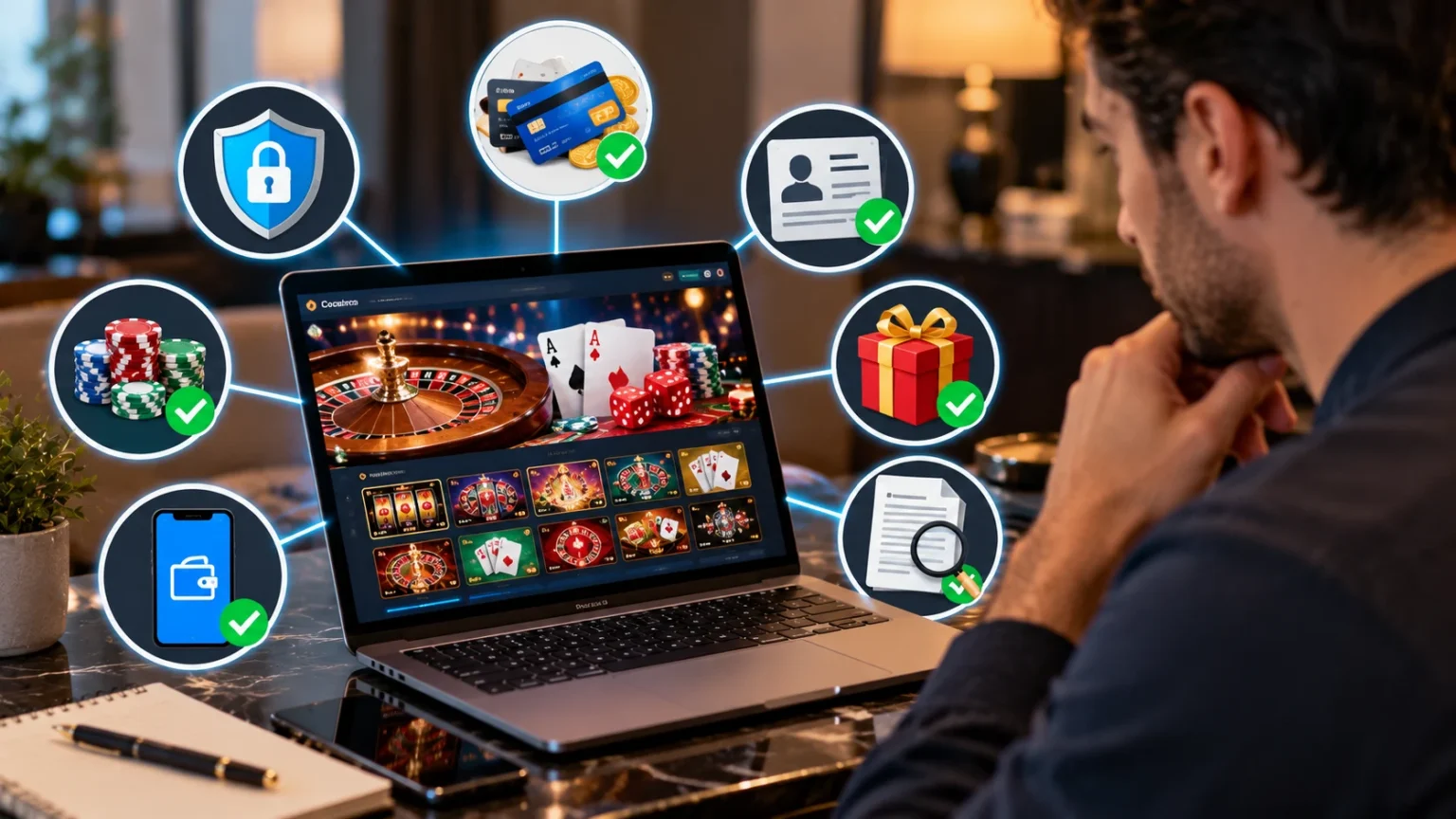 What to Check Before Making an Online Casino Deposit